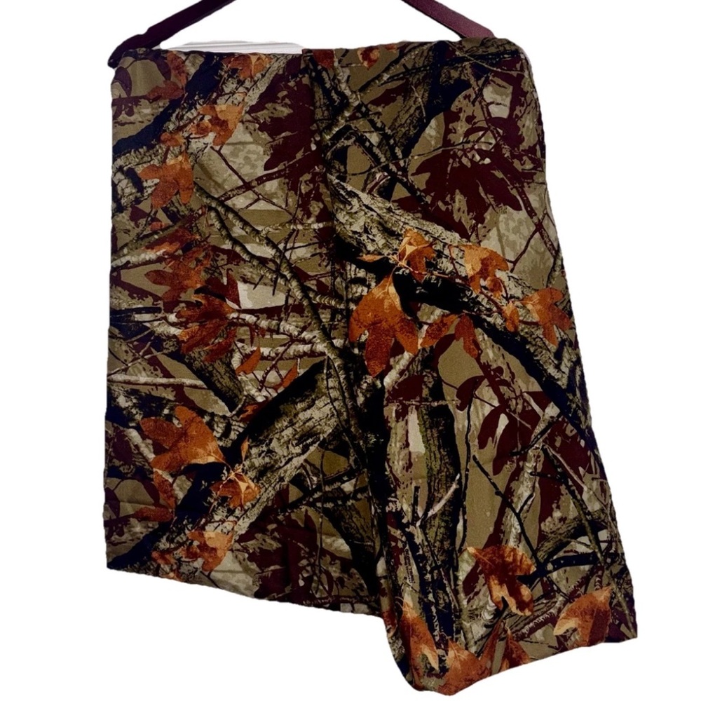 Mainstays Forest Ozark Camouflage Twin Microfiber 2 pc Fitted & Flat Sheets Camo